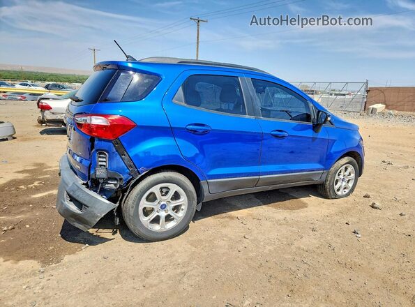 MAJ3P1TEXJC210973 2018 FORD ECOSPORT Blue Հետևի աջ