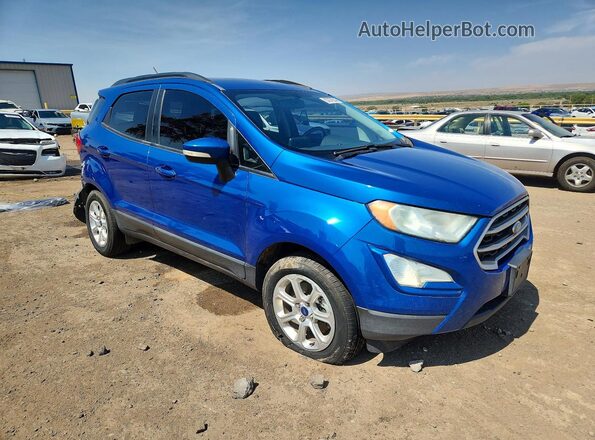 MAJ3P1TEXJC210973 2018 FORD ECOSPORT Blue Առջևի աջ