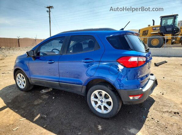 MAJ3P1TEXJC210973 2018 FORD ECOSPORT Blue Հետևի ձախ