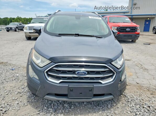 MAJ3P1VE3JC189672 2018 FORD ECOSPORT Gray Widok z przodu