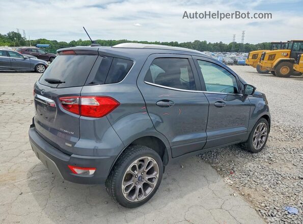 MAJ3P1VE3JC189672 2018 FORD ECOSPORT Gray Tył prawy