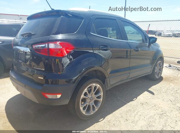 MAJ3P1VE7JC164497 2018 FORD ECOSPORT Черный Задняя правая четверть
