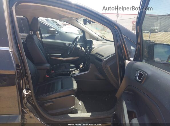 MAJ3P1VE7JC164497 2018 FORD ECOSPORT Черный Вид салона спереди