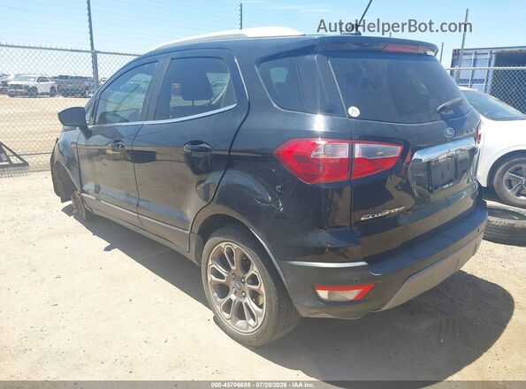 MAJ3P1VE7JC164497 2018 FORD ECOSPORT Черный Задняя левая четверть