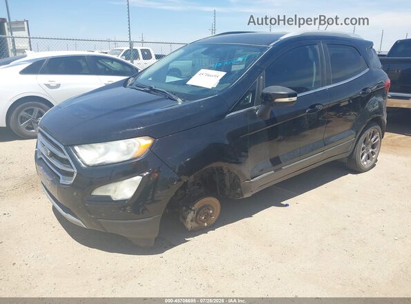 MAJ3P1VE7JC164497 2018 FORD ECOSPORT Черный Передняя левая четверть