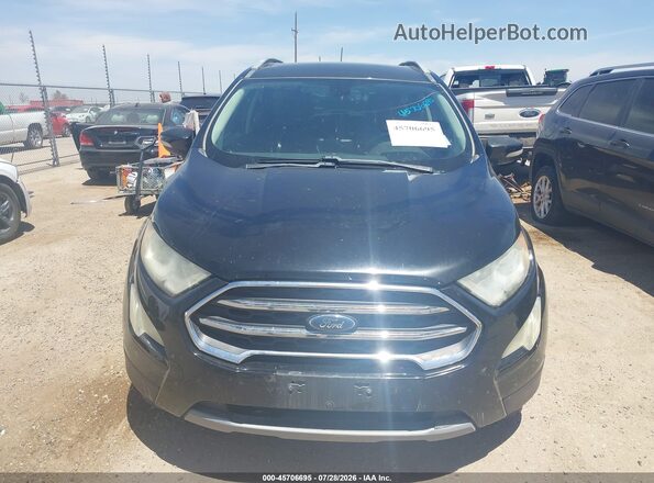 MAJ3P1VE7JC164497 2018 FORD ECOSPORT Черный Вид задней части салона