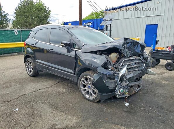 MAJ3P1VE8JC197203 2018 FORD ECOSPORT Black Առջևի աջ