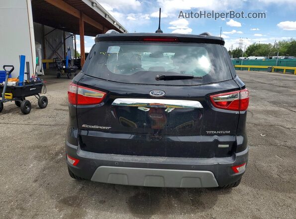 MAJ3P1VE8JC197203 2018 FORD ECOSPORT Black Հետևի տեսք