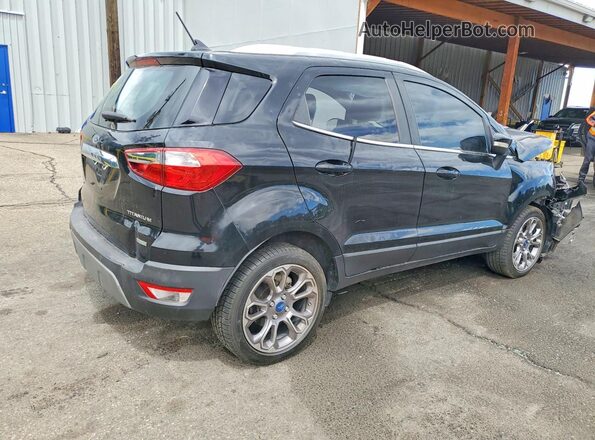 MAJ3P1VE8JC197203 2018 FORD ECOSPORT Black Հետևի աջ