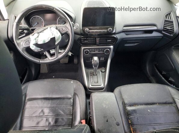 MAJ3P1VE8JC197203 2018 FORD ECOSPORT Black Առջևի վահանակի տեսք