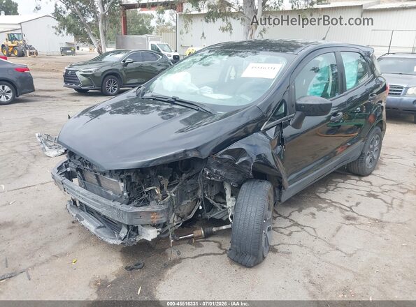 MAJ3S2FE0MC439487 2021 FORD ECOSPORT Black Vista tres cuartos delantera izquierda