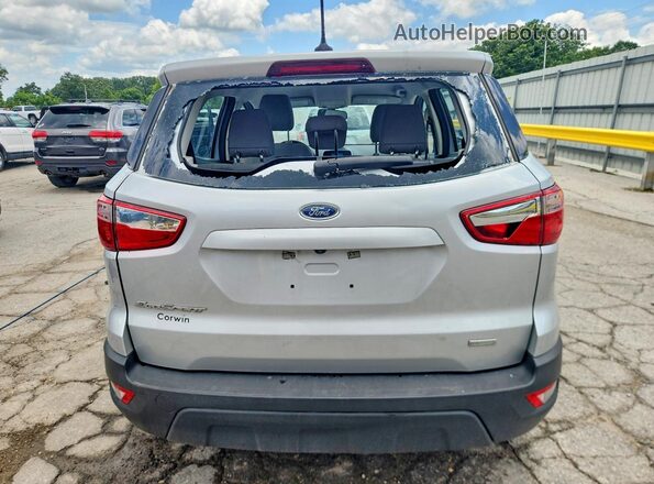 MAJ3S2FE1LC384465 2020 FORD ECOSPORT Silver Вид ззаду