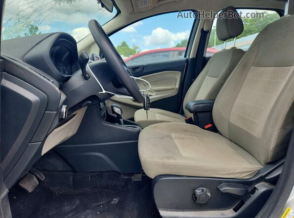 MAJ3S2FE1LC384465 2020 FORD ECOSPORT Silver Вид салону спереду