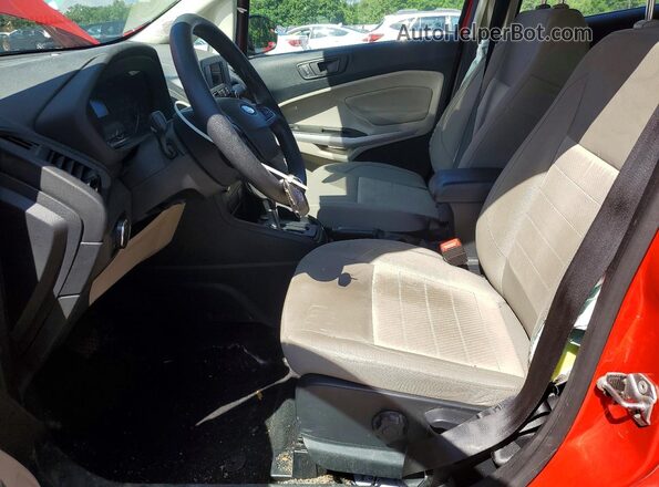 MAJ3S2FE1MC420382 2021 FORD ECOSPORT Red Вид салону спереду
