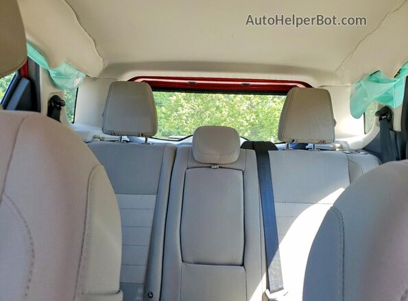 MAJ3S2FE1MC420382 2021 FORD ECOSPORT Red Вид задніх сидінь