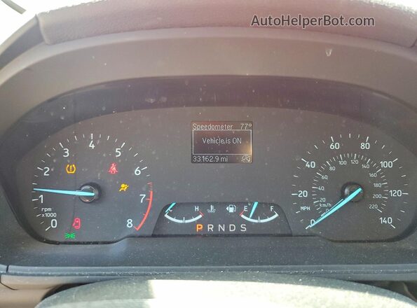 MAJ3S2FE1MC420382 2021 FORD ECOSPORT Red Вид щитка приладів