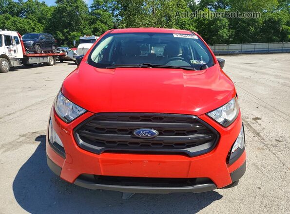MAJ3S2FE1MC420382 2021 FORD ECOSPORT Red Вид спереду