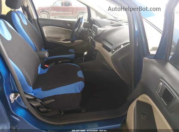 MAJ3S2FE3KC304565 2019 FORD ECOSPORT Blue Սալոնի դիմացի տեսք
