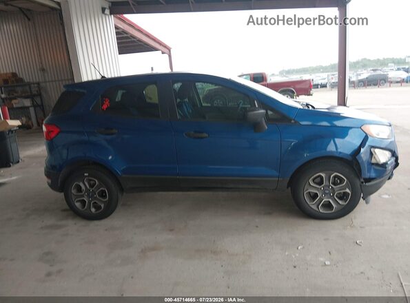 MAJ3S2FE3KC304565 2019 FORD ECOSPORT Blue Սալոնի հետևի տեսք