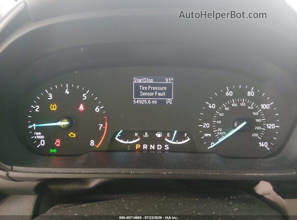 MAJ3S2FE3KC304565 2019 FORD ECOSPORT Blue 