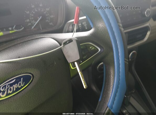 MAJ3S2FE3KC304565 2019 FORD ECOSPORT Blue Առջևի վահանակի տեսք