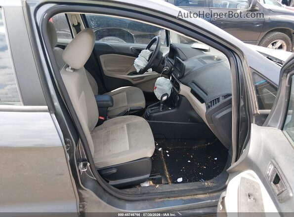 MAJ3S2FE3LC325031 2020 FORD ECOSPORT Gray Вид салону спереду
