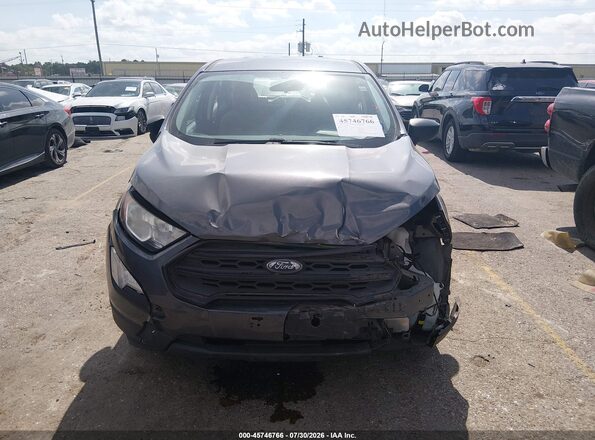 MAJ3S2FE3LC325031 2020 FORD ECOSPORT Gray Вид щитка приладів
