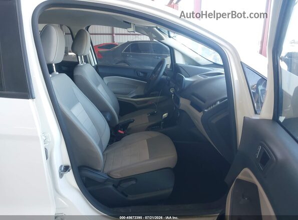 MAJ3S2FE3MC417273 2021 FORD ECOSPORT White Սալոնի դիմացի տեսք