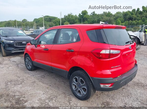 MAJ3S2FE4LC369877 2020 FORD ECOSPORT Red უკანა მარცხენა