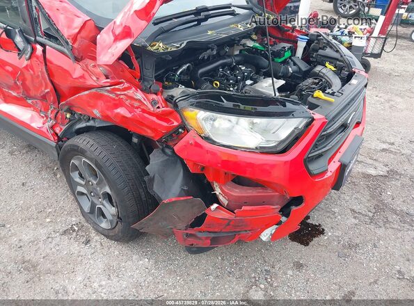 MAJ3S2FE4LC369877 2020 FORD ECOSPORT Red წინა ხედი