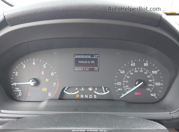 MAJ3S2FE4LC369877 2020 FORD ECOSPORT Red უკანა სავარძლების ხედი