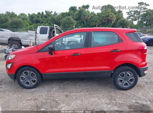 MAJ3S2FE4LC369877 2020 FORD ECOSPORT Red სალონის 360-გრადუსიანი ხედი