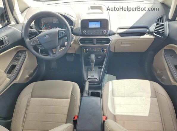 MAJ3S2FE5KC271911 2019 FORD ECOSPORT White Vista del salpicadero