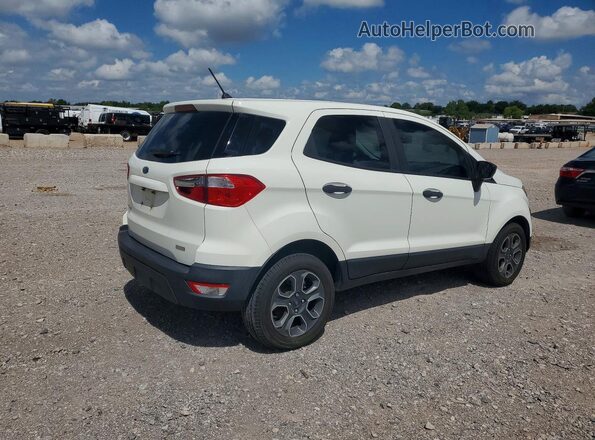 MAJ3S2FE5KC271911 2019 FORD ECOSPORT White Trasero derecho