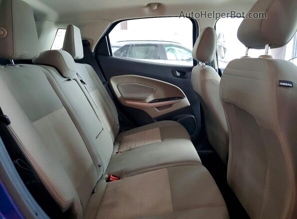 MAJ3S2FE5LC353865 2020 FORD ECOSPORT Blue Vista interior trasera