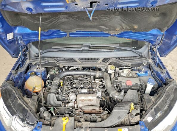 MAJ3S2FE5LC353865 2020 FORD ECOSPORT Blue Vista del compartimento del motor