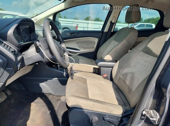 MAJ3S2FE5LC394805 2020 FORD ECOSPORT Gray Вид салону спереду