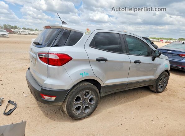 MAJ3S2FE5MC425374 2021 FORD ECOSPORT Silver უკანა მარჯვენა