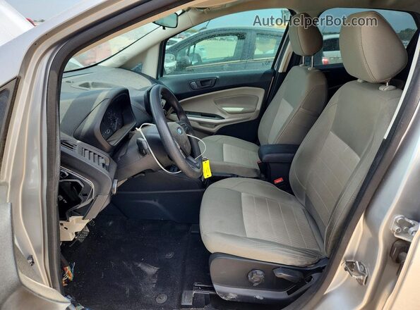 MAJ3S2FE5MC425374 2021 FORD ECOSPORT Silver წინა სალონის ხედი