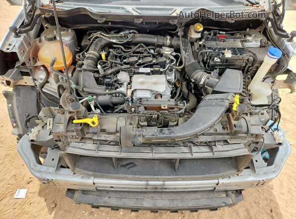 MAJ3S2FE5MC425374 2021 FORD ECOSPORT Silver უკანა სალონის ხედი