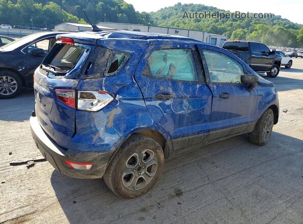 MAJ3S2FE7MC437915 2021 FORD ECOSPORT Blue Rear right