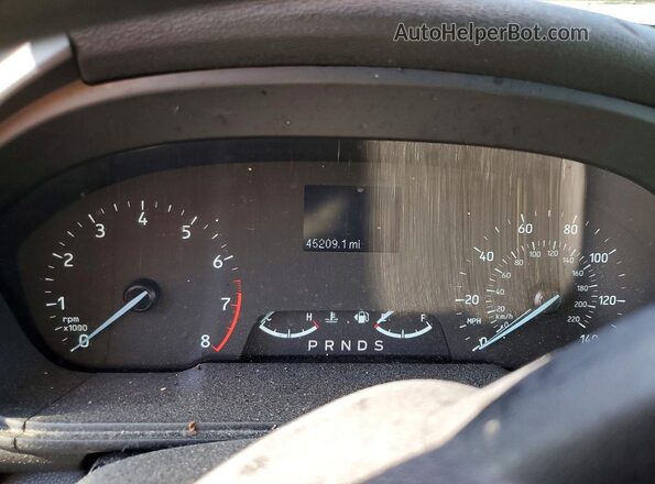 MAJ3S2FE7MC437915 2021 FORD ECOSPORT Blue Instrument cluster view