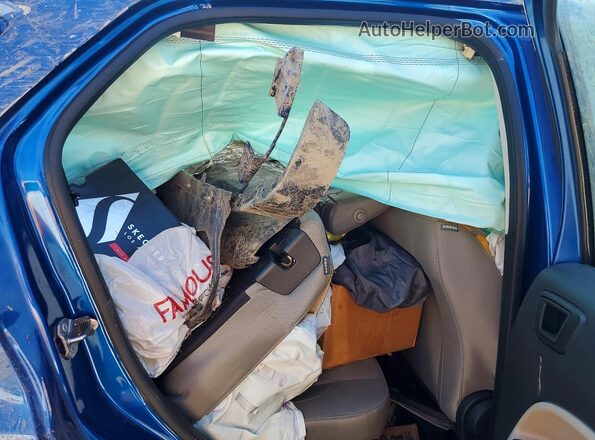 MAJ3S2FE7MC437915 2021 FORD ECOSPORT Blue Rear interior view