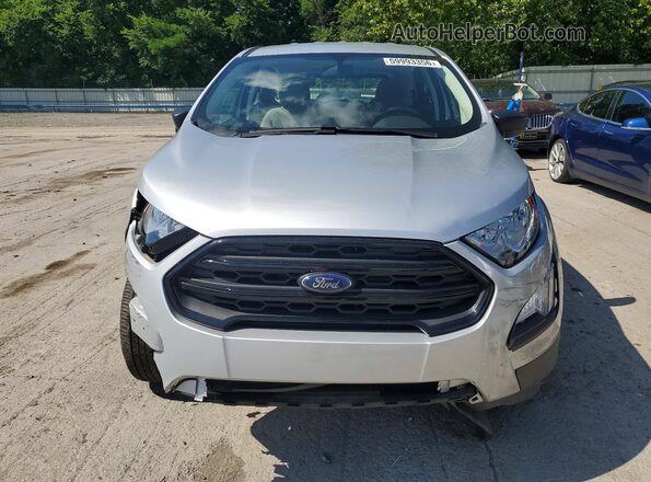 MAJ3S2FE7MC439518 2021 FORD ECOSPORT Silver Vista frontal
