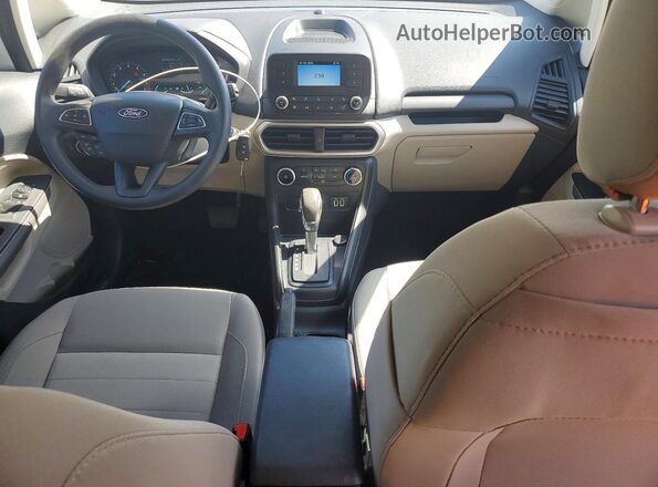MAJ3S2FE7MC439518 2021 FORD ECOSPORT Silver Vista del salpicadero