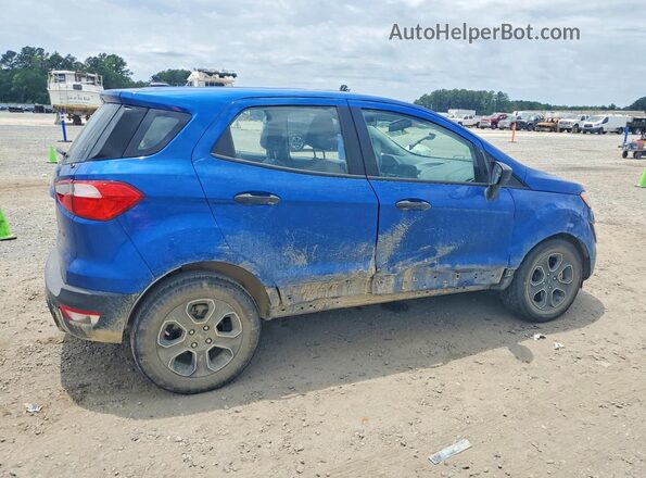 MAJ3S2FE7MC441947 2021 FORD ECOSPORT Синий Задняя правая четверть