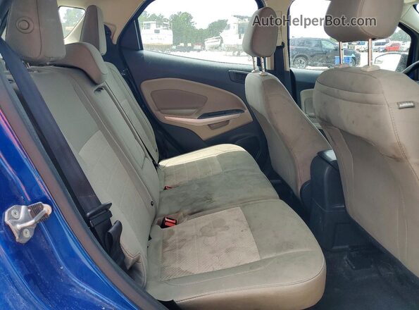 MAJ3S2FE7MC441947 2021 FORD ECOSPORT Синий Вид задней части салона