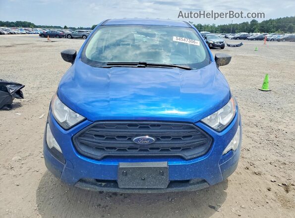 MAJ3S2FE7MC441947 2021 FORD ECOSPORT Синий Вид спереди