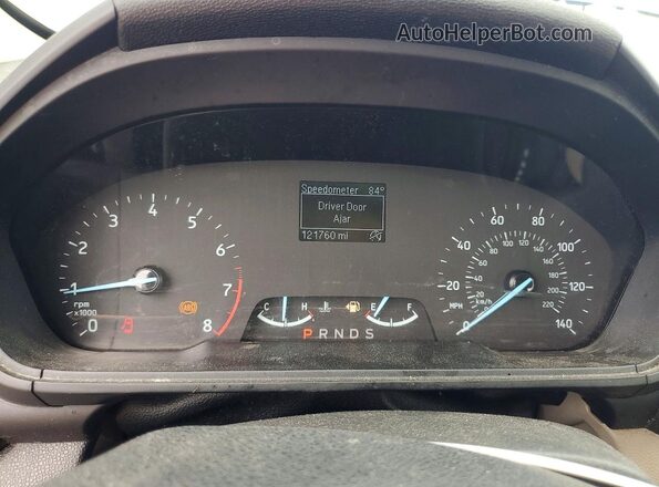 MAJ3S2FE7MC441947 2021 FORD ECOSPORT Синий Вид щитка приборов