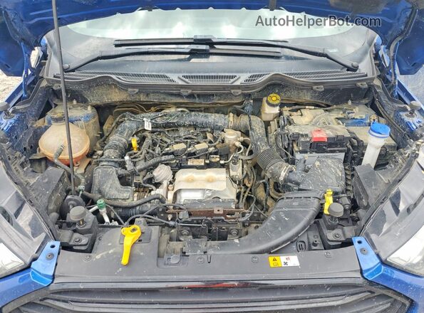 MAJ3S2FE7MC441947 2021 FORD ECOSPORT Синий Вид подкапотного пространства